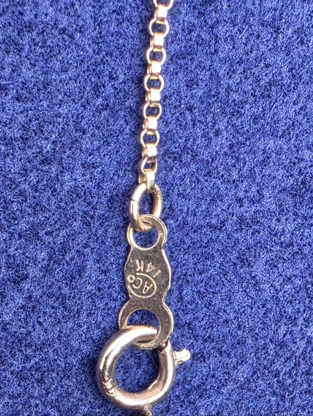 Automatic Chain Co. 14k gold
